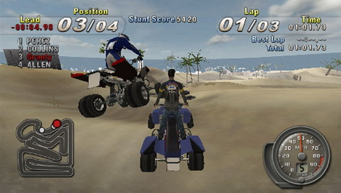 ATV Offroad Fury: Blazin' Trails screenshot 4 for PSP